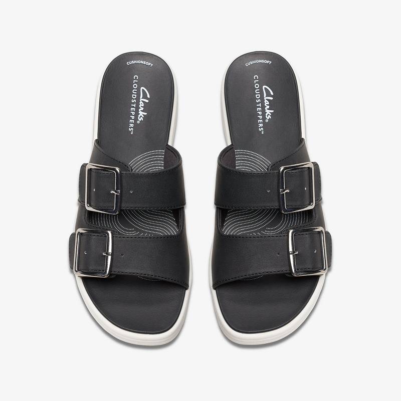 Black Clarks Drift Buckle | CLKS-84700