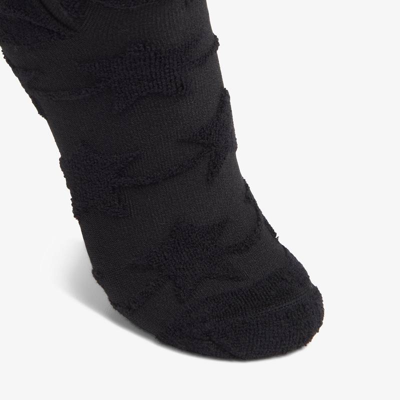 Black Clarks Raised Star Sol Sock | CLKS-84663