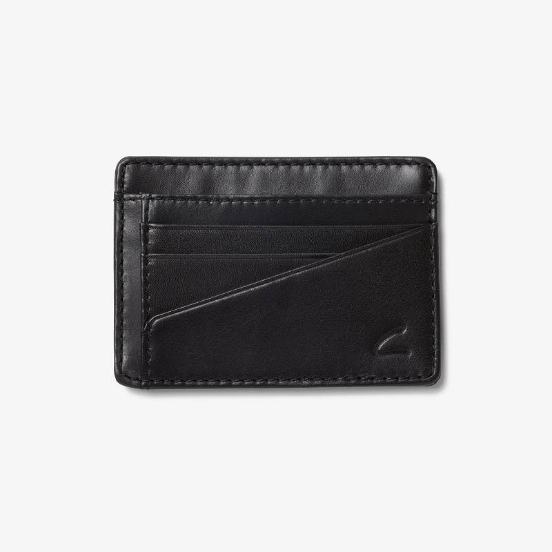 Black Clarks Shine Credit Card Holder | CLKS-84158