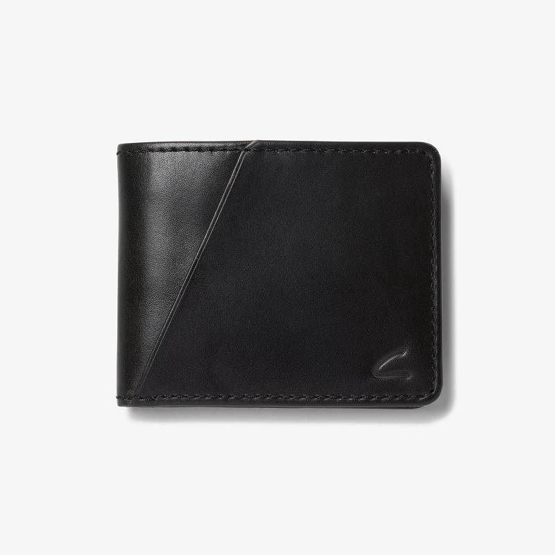 Black Clarks Shine Passcase Wallet | CLKS-84161