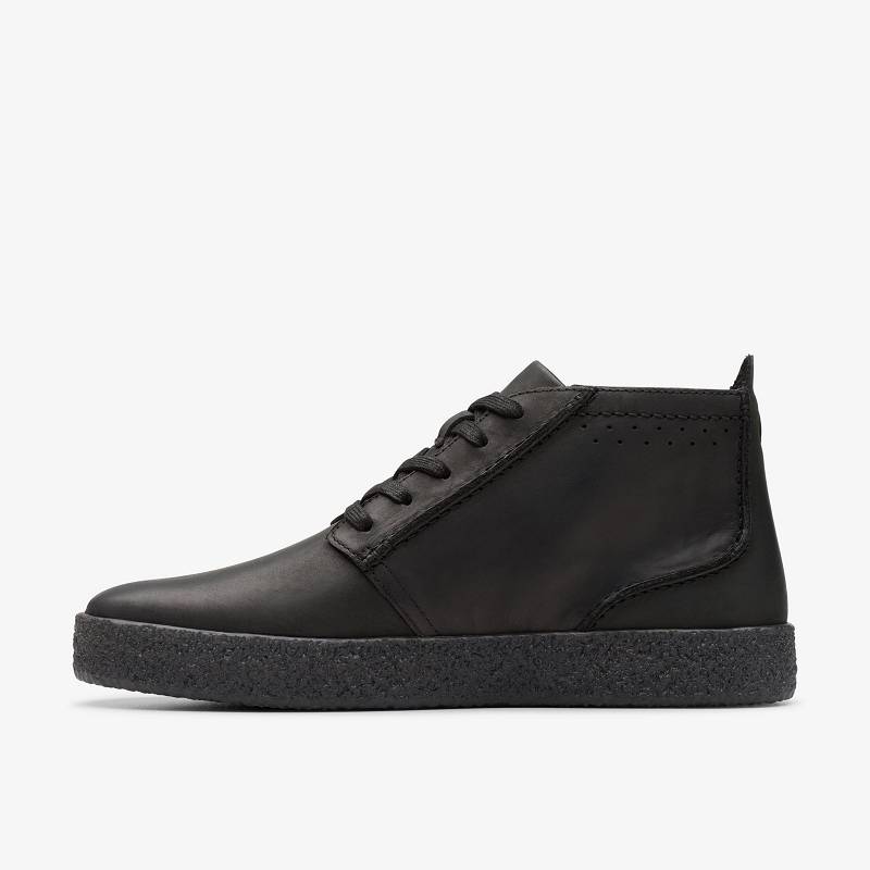 Black Clarks Streethill Mid | CLKS-84243