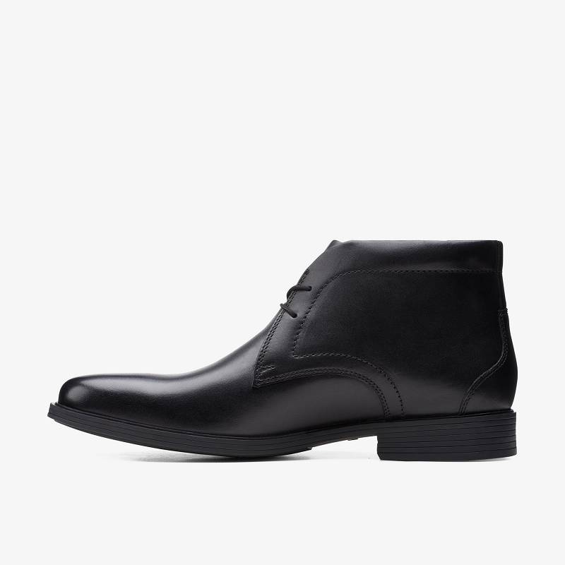 Black Clarks Whiddon Mid | CLKS-84452