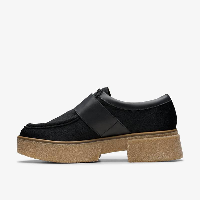 Black Interest Clarks Linoso Monk | CLKS-85398