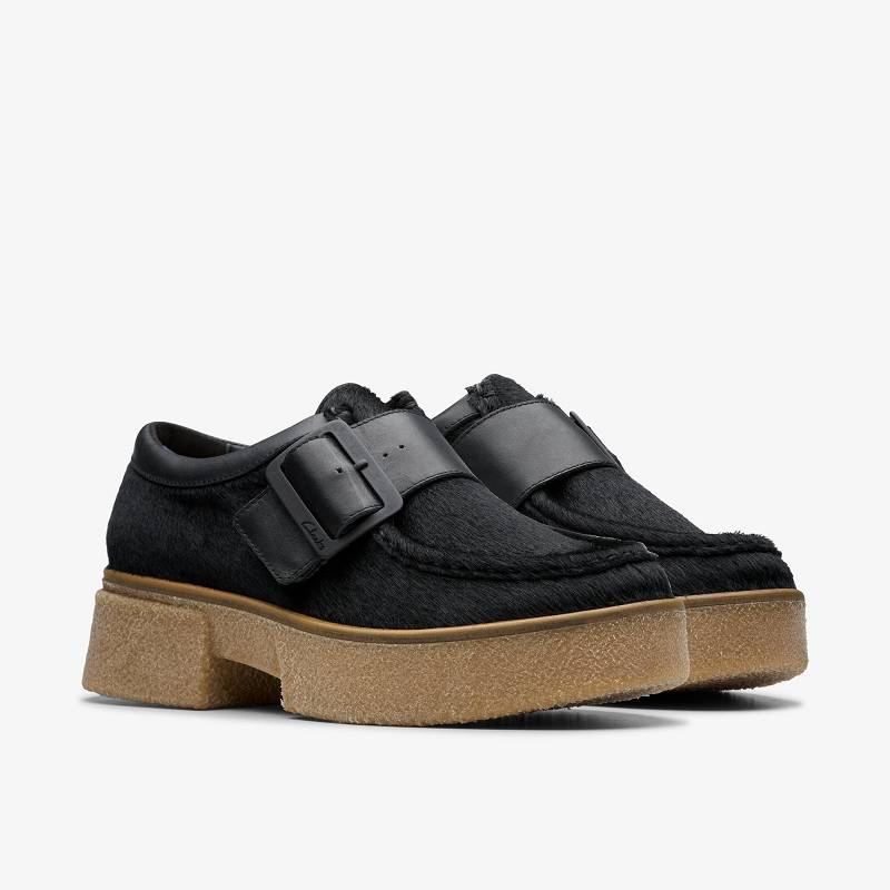 Black Interest Clarks Linoso Monk | CLKS-85398