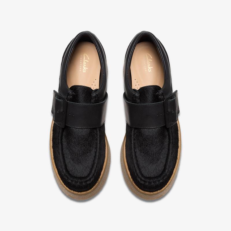 Black Interest Clarks Linoso Monk | CLKS-85398