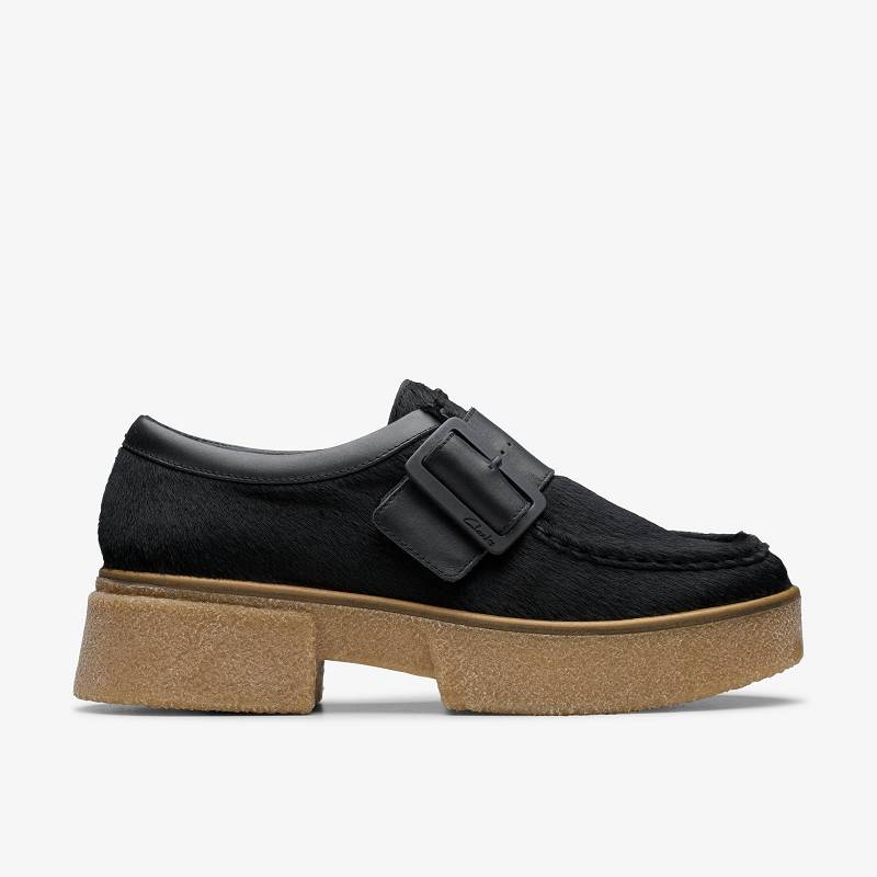 Black Interest Clarks Linoso Monk | CLKS-85398