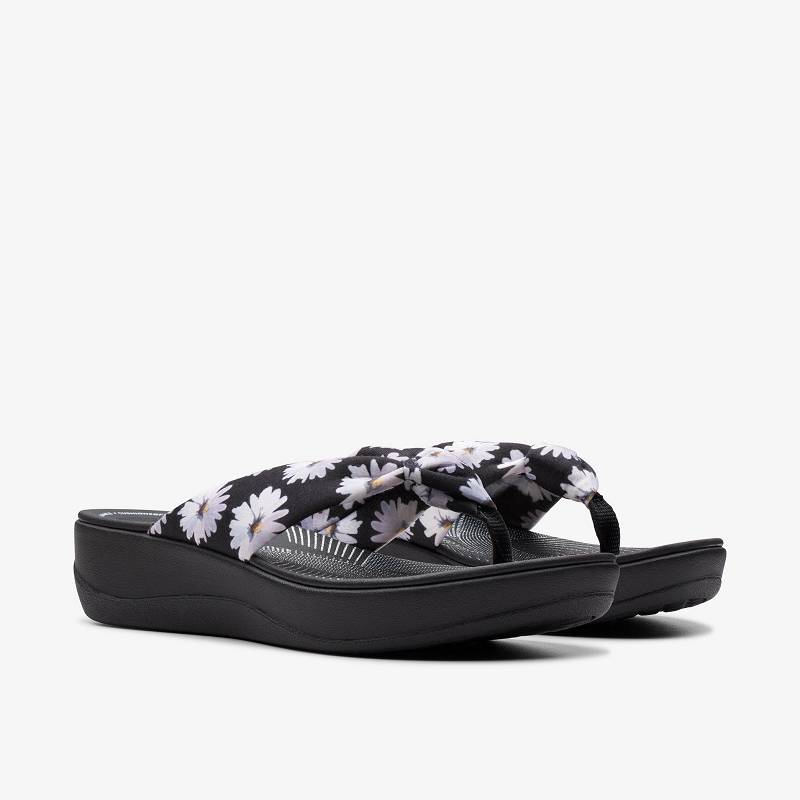 Black Multicolour Clarks Arla Glison | CLKS-84713