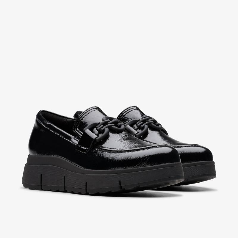 Black Patent Clarks Loriini Izzy | CLKS-85406