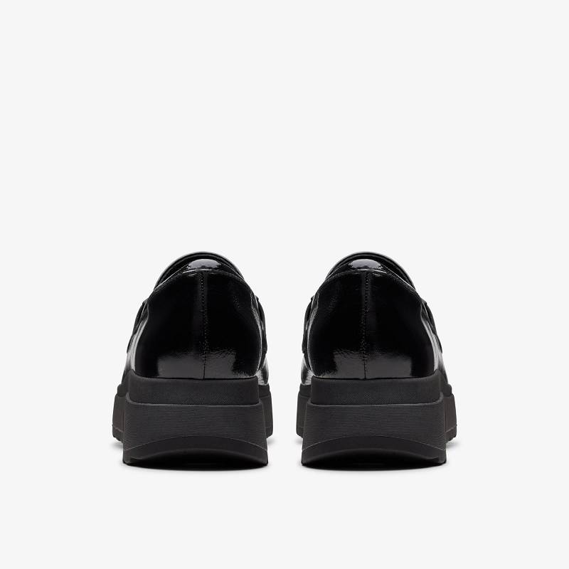 Black Patent Clarks Loriini Izzy | CLKS-85406