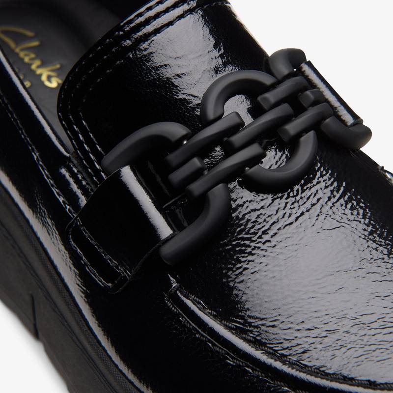 Black Patent Clarks Loriini Izzy | CLKS-85406