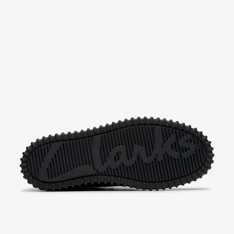 Black Suede Clarks Torhill X Pleasures Woven | CLKS-84602