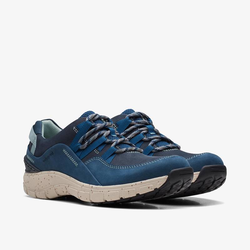 Blue Combination Clarks Wave Range | CLKS-85185