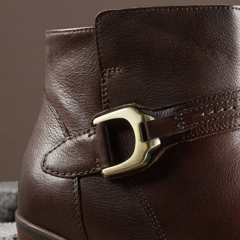 British Tan Clarks Neva Buckle | CLKS-85448