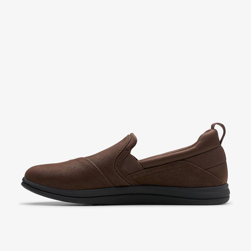 Brown Clarks Breeze Dawn | CLKS-84783