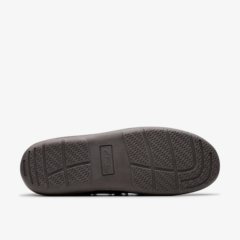 Brown Clarks Michel Rise Slippers | CLKS-84209