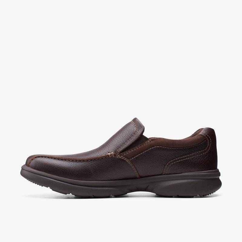 Brown Tumb Clarks Bradley Step | CLKS-84363