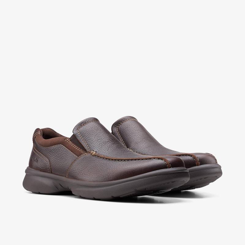 Brown Tumb Clarks Bradley Step | CLKS-84363