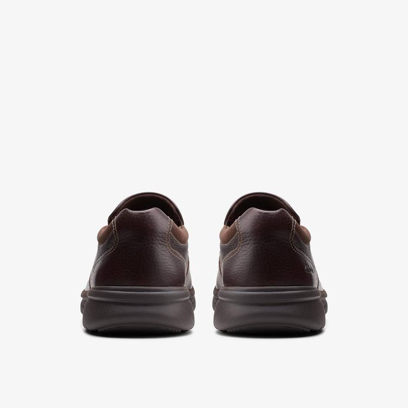 Brown Tumb Clarks Bradley Step | CLKS-84363