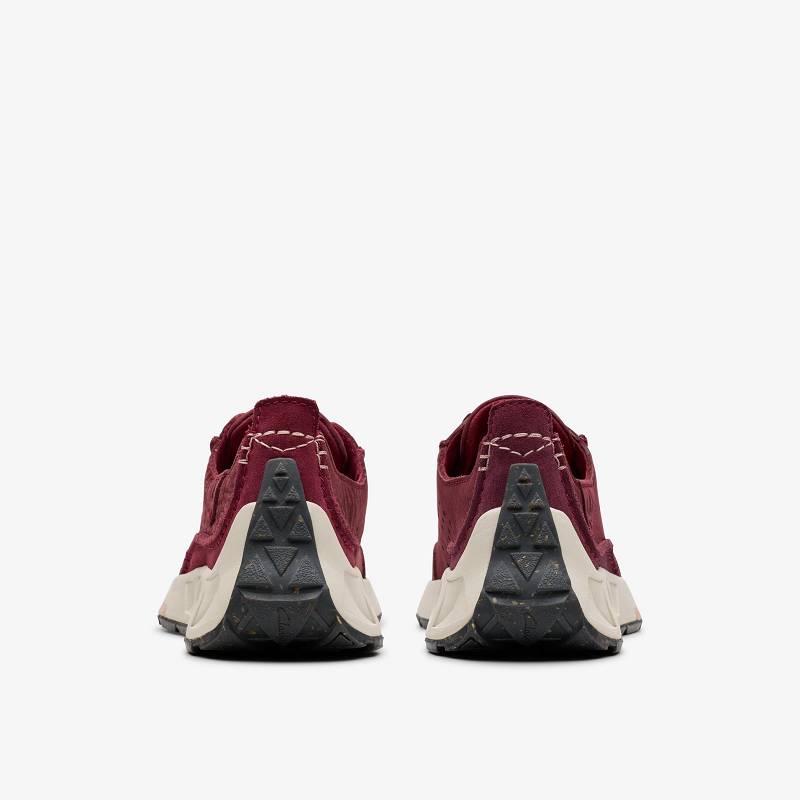 Burgundy Nubuck Clarks Craft Speed | CLKS-85166