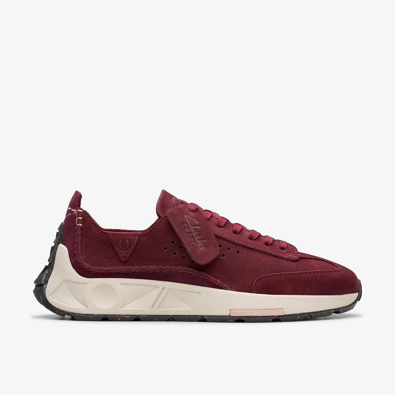 Burgundy Nubuck Clarks Craft Speed | CLKS-85166