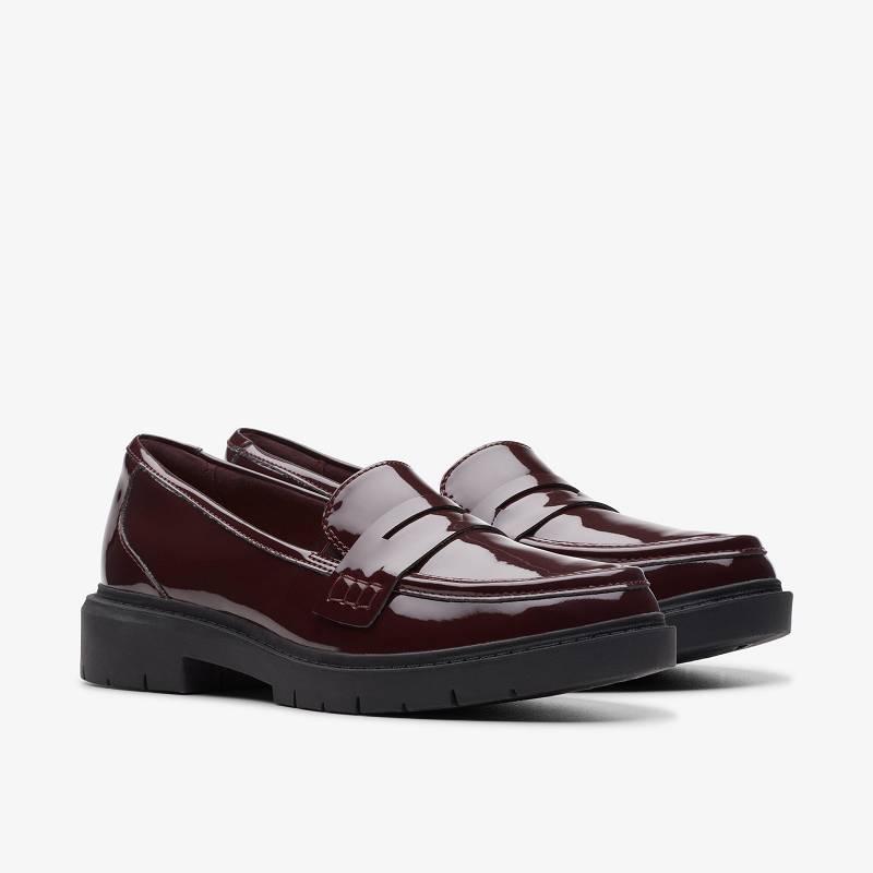 Burgundy Patent Clarks Westlynn Ayla | CLKS-85372