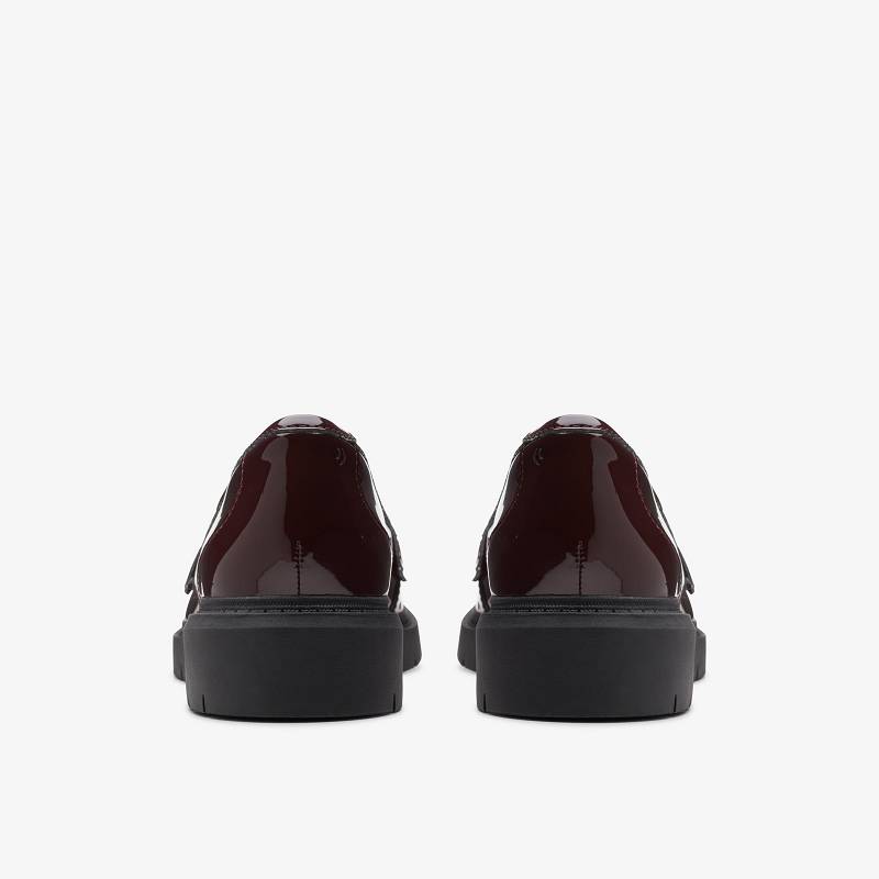 Burgundy Patent Clarks Westlynn Ayla | CLKS-85372