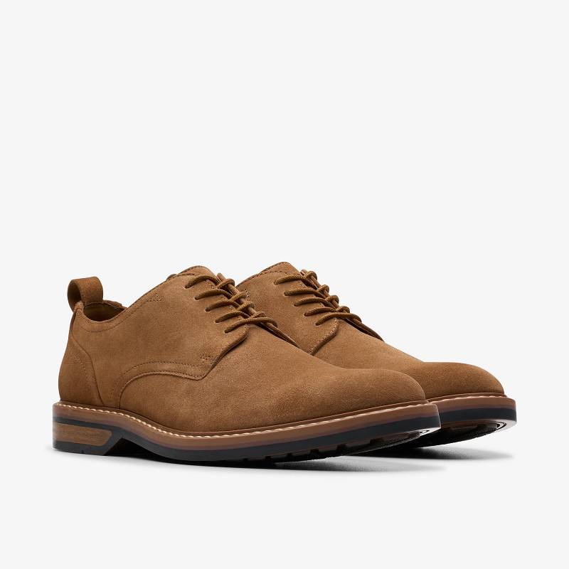 Cola Suede Clarks Aldwin Lace | CLKS-84360