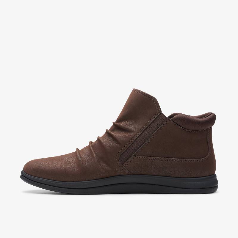 Dark Brown Clarks Breeze Range | CLKS-85471