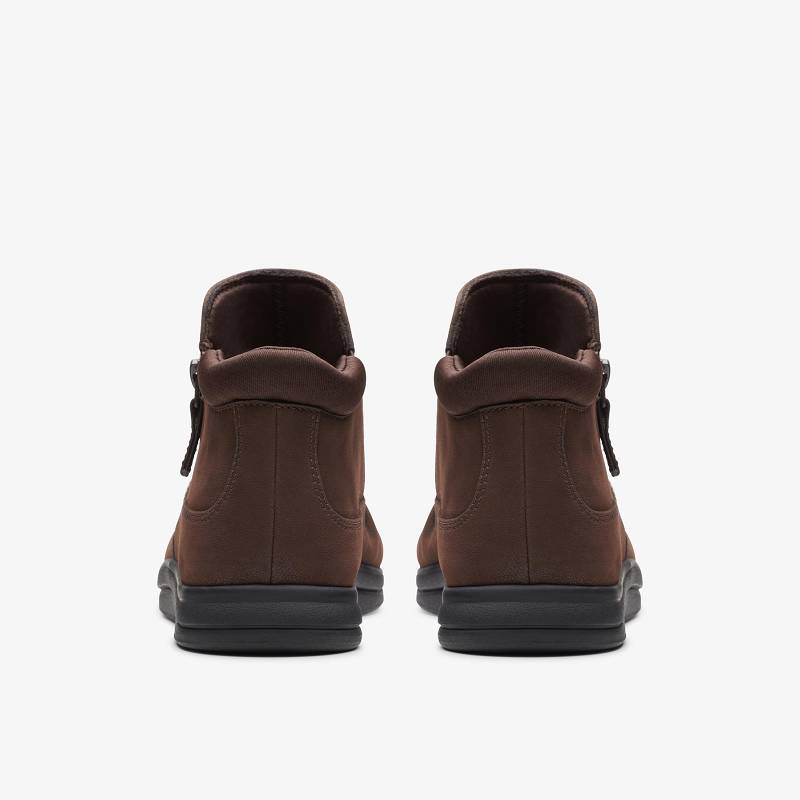 Dark Brown Clarks Breeze Range | CLKS-85471