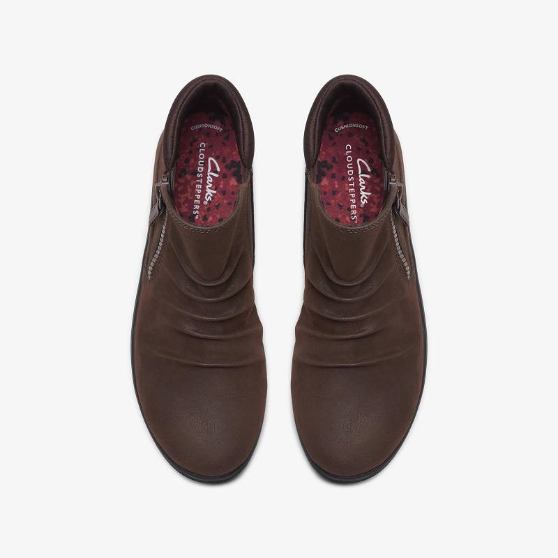 Dark Brown Clarks Breeze Range | CLKS-85471