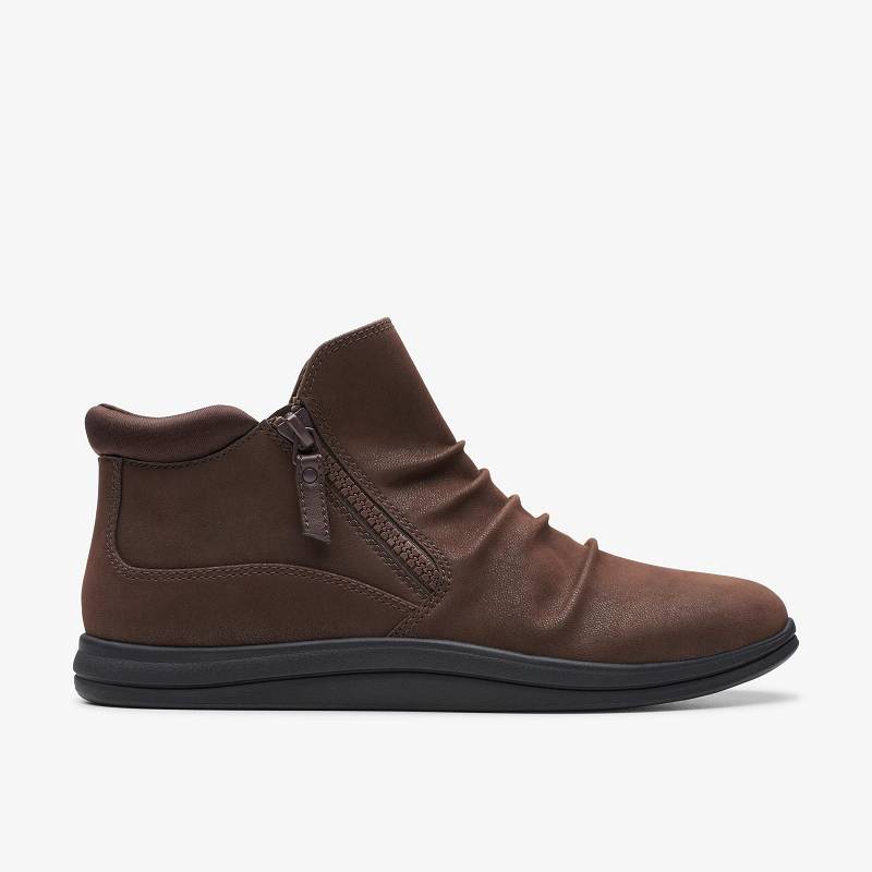 Dark Brown Clarks Breeze Range | CLKS-85471