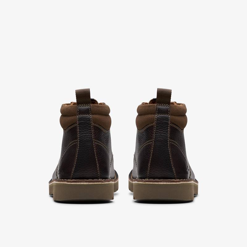 Dark Brown Clarks Eastridge Peak | CLKS-84535