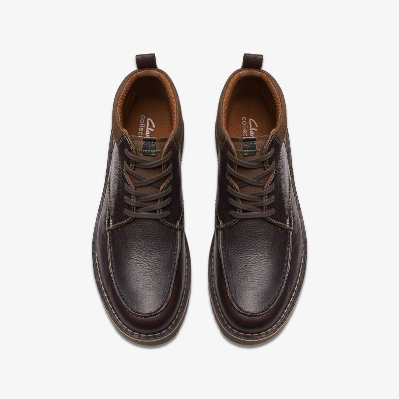 Dark Brown Clarks Eastridge Peak | CLKS-84535