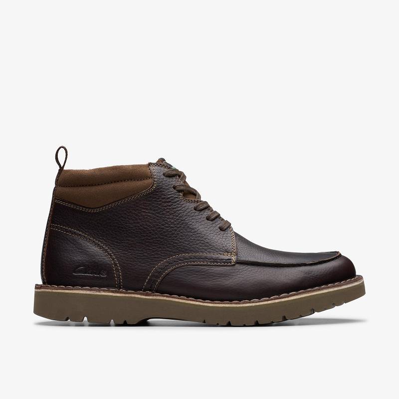 Dark Brown Clarks Eastridge Peak | CLKS-84535