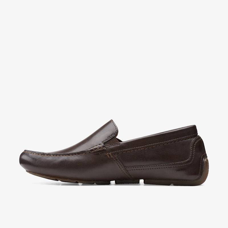 Dark Brown Clarks Markman Plain | CLKS-84276