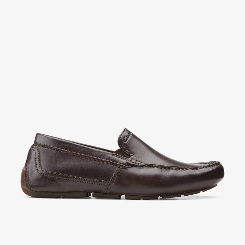 Dark Brown Clarks Markman Plain | CLKS-84276