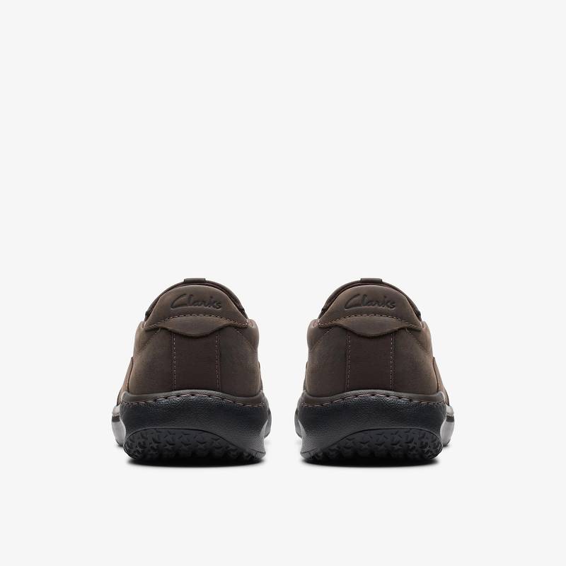 Dark Brown Tumbled Clarks Pro Step | CLKS-84369