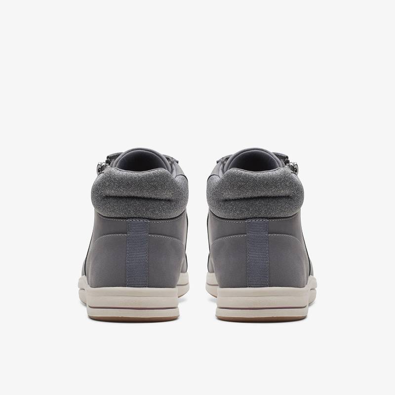 Dark Grey Clarks Breeze Glide | CLKS-85545