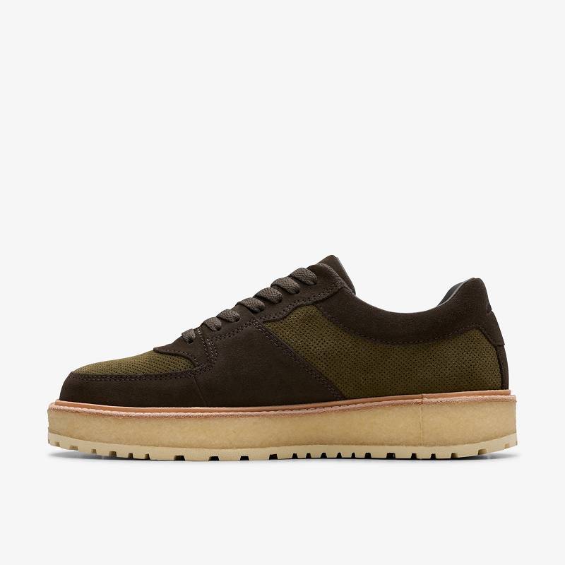 Dark Olive Combination Clarks Sandford 2 X Ronnie Fieg Dark Olive Combination | CLKS-84257