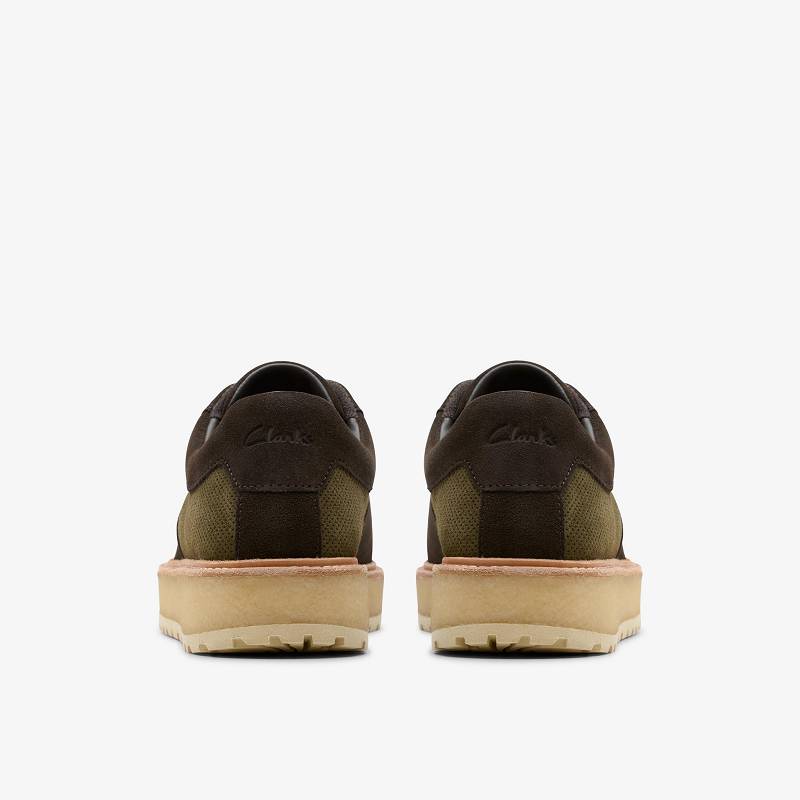 Dark Olive Combination Clarks Sandford 2 X Ronnie Fieg Dark Olive Combination | CLKS-84257