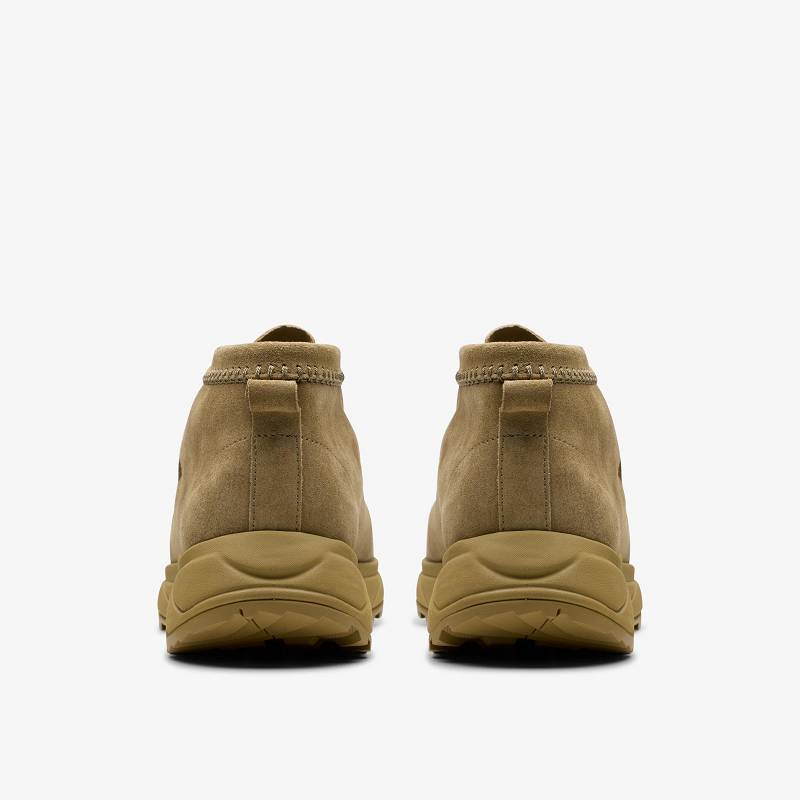 Dark Sand Suede Clarks Wallabee Eden | CLKS-84607