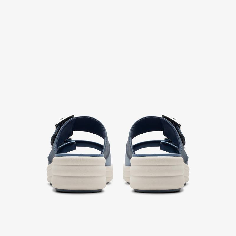 Denim Combination Clarks Drift Buckle | CLKS-84925