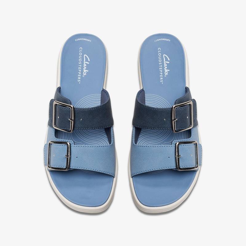 Denim Combination Clarks Drift Buckle | CLKS-84925