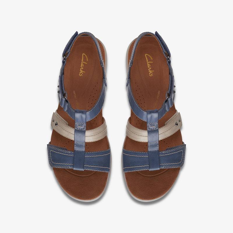 Denim Combination Clarks Kitly Step | CLKS-84945