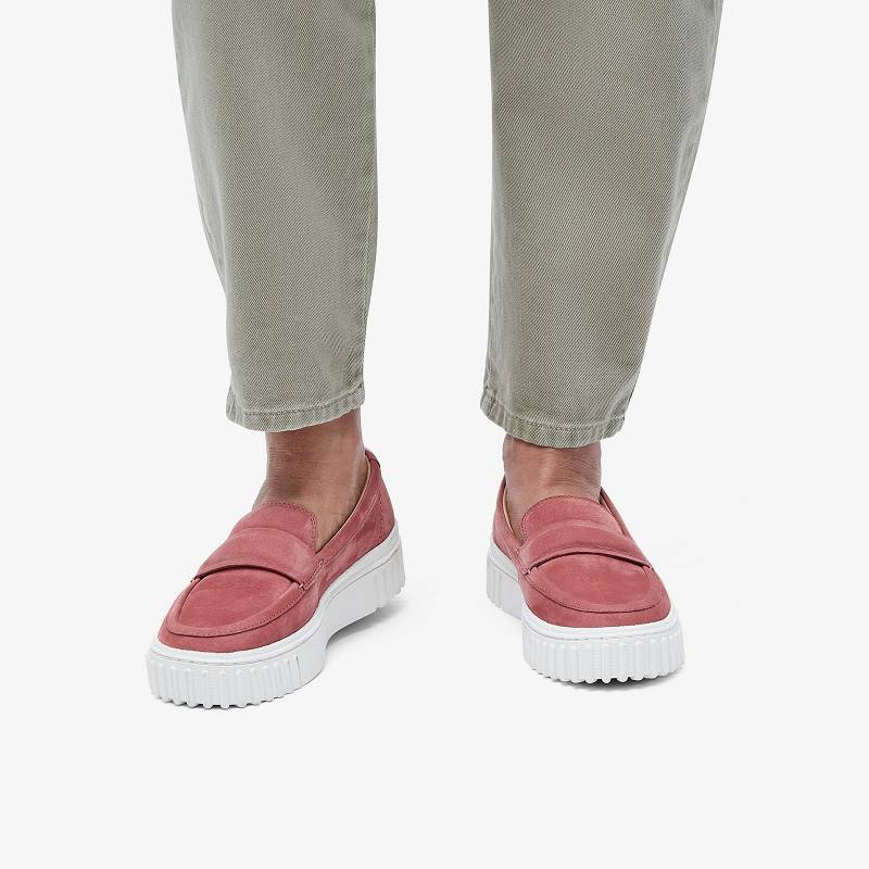 Dusty Rose Nubuck Clarks Mayhill Cove | CLKS-85434