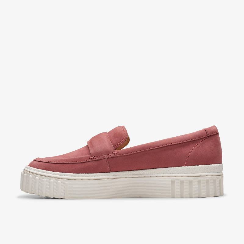 Dusty Rose Nubuck Clarks Mayhill Cove | CLKS-85434