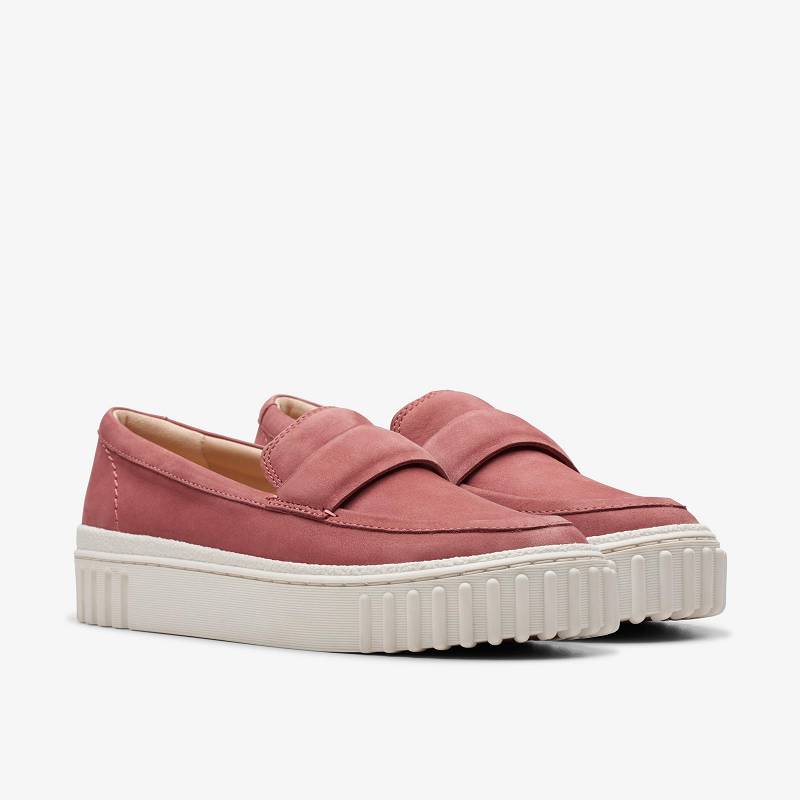 Dusty Rose Nubuck Clarks Mayhill Cove | CLKS-85434