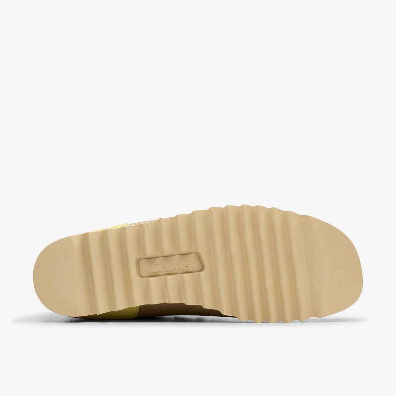 Ecru Combination Clarks Wallabee 2 FTRE | CLKS-84584