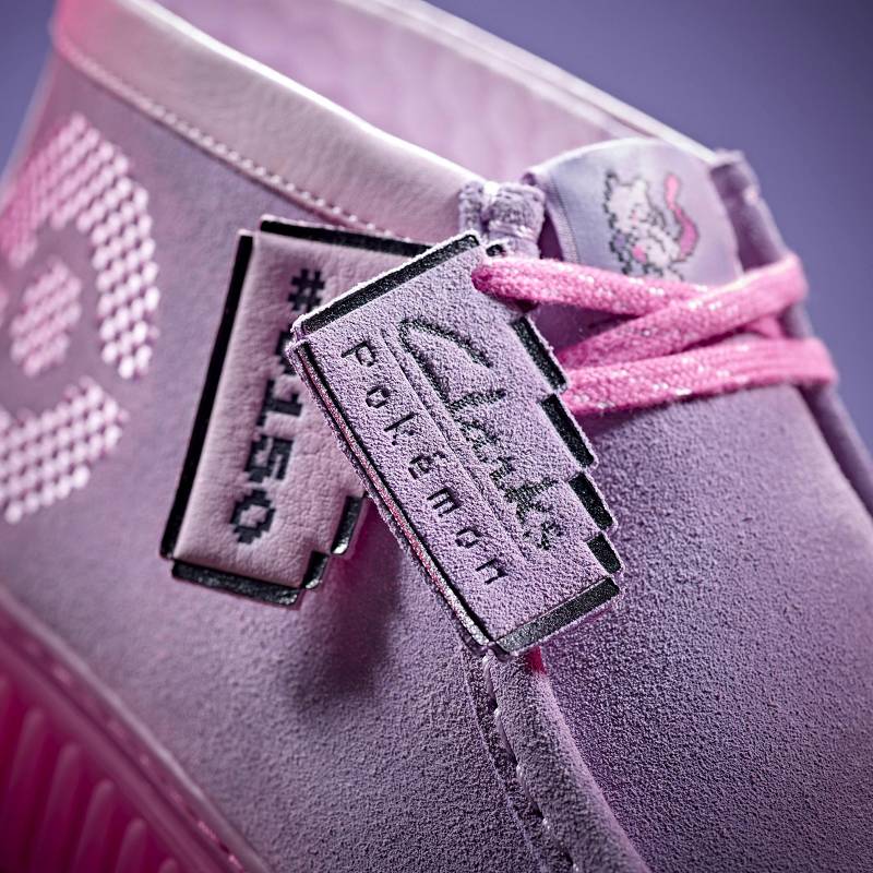 Grey/Pink Clarks Torhill Explore X Pokémon | CLKS-85532