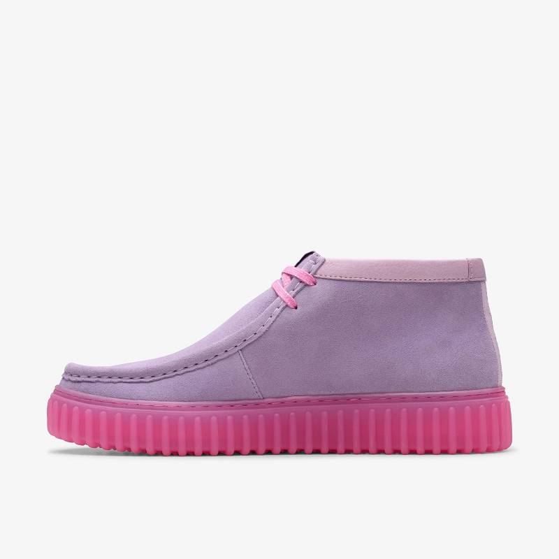 Grey/Pink Clarks Torhill Explore X Pokémon | CLKS-85532